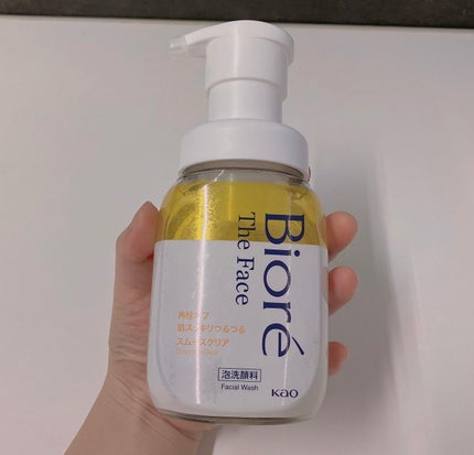 ビオレ ザフェイス 泡洗顔料 スムースクリア/ビオレ/泡洗顔を使ったクチコミ(2枚目)