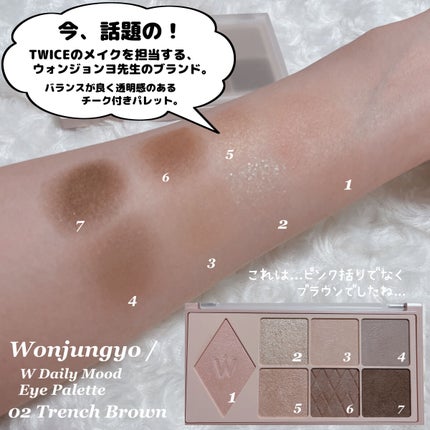 シャドウパレット/dasique/アイシャドウパレットを使ったクチコミ(6枚目)