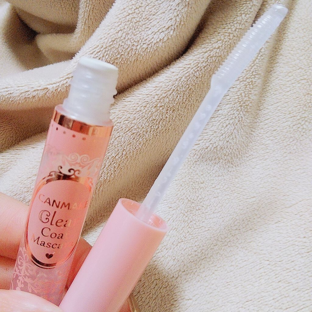 クリアコートマスカラ 01 クリア/キャンメイク/マスカラトップコートを使ったクチコミ（2枚目）