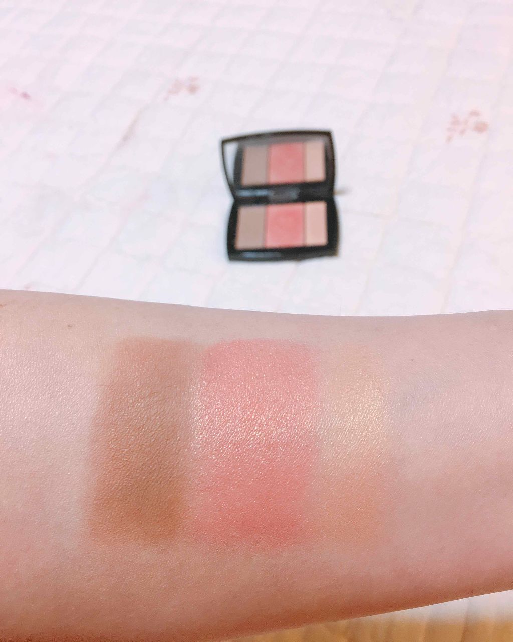 ブラッシュ スプティル/LANCOME/パウダーチークを使ったクチコミ（3枚目）