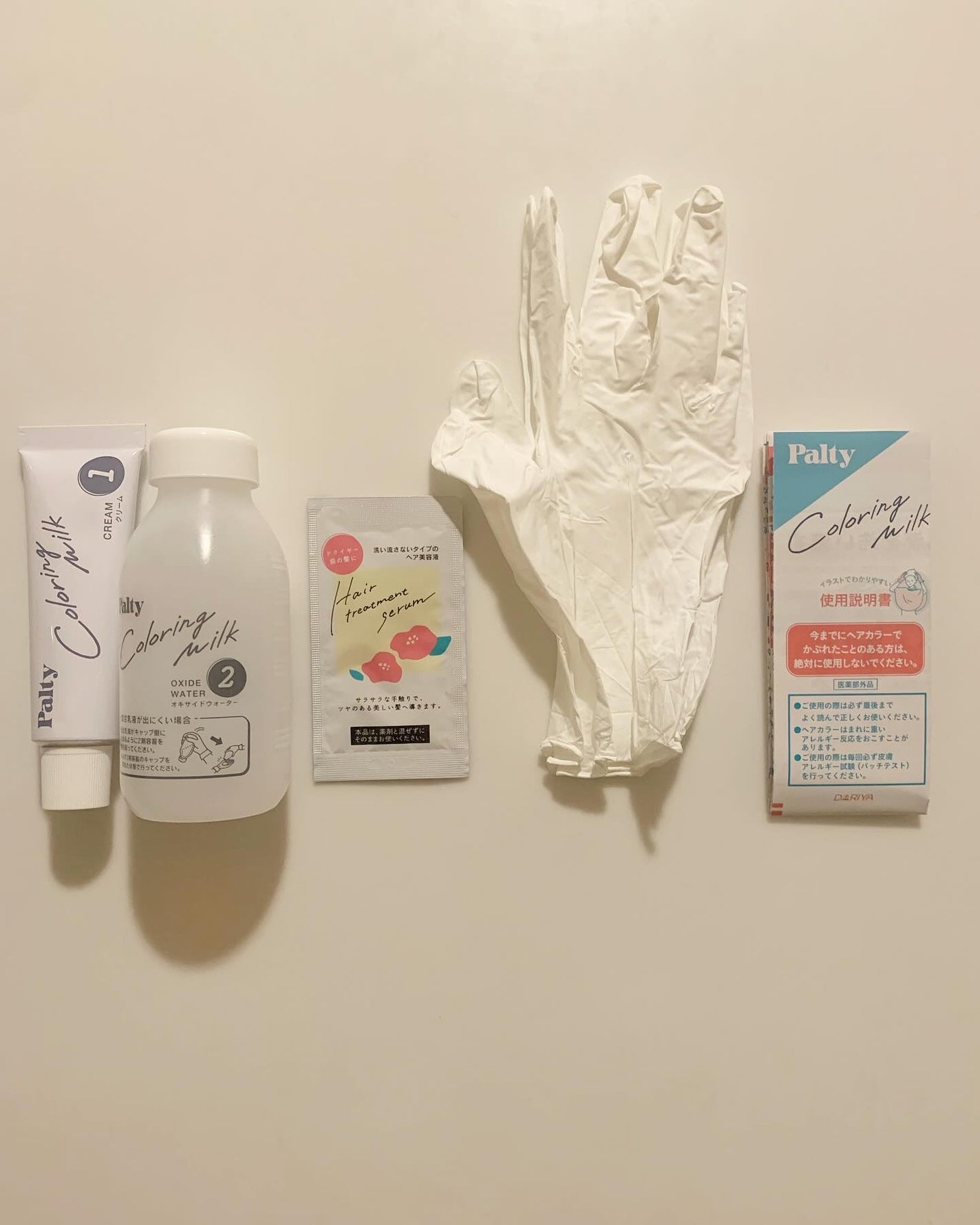 カラーリングミルク/パルティ/ヘアカラーを使ったクチコミ(2枚目)