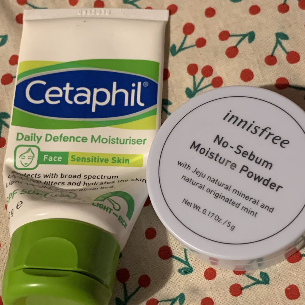 ノーセバム モイスチャーパウダー S/innisfree/フェイスパウダーを使ったクチコミ（1枚目）