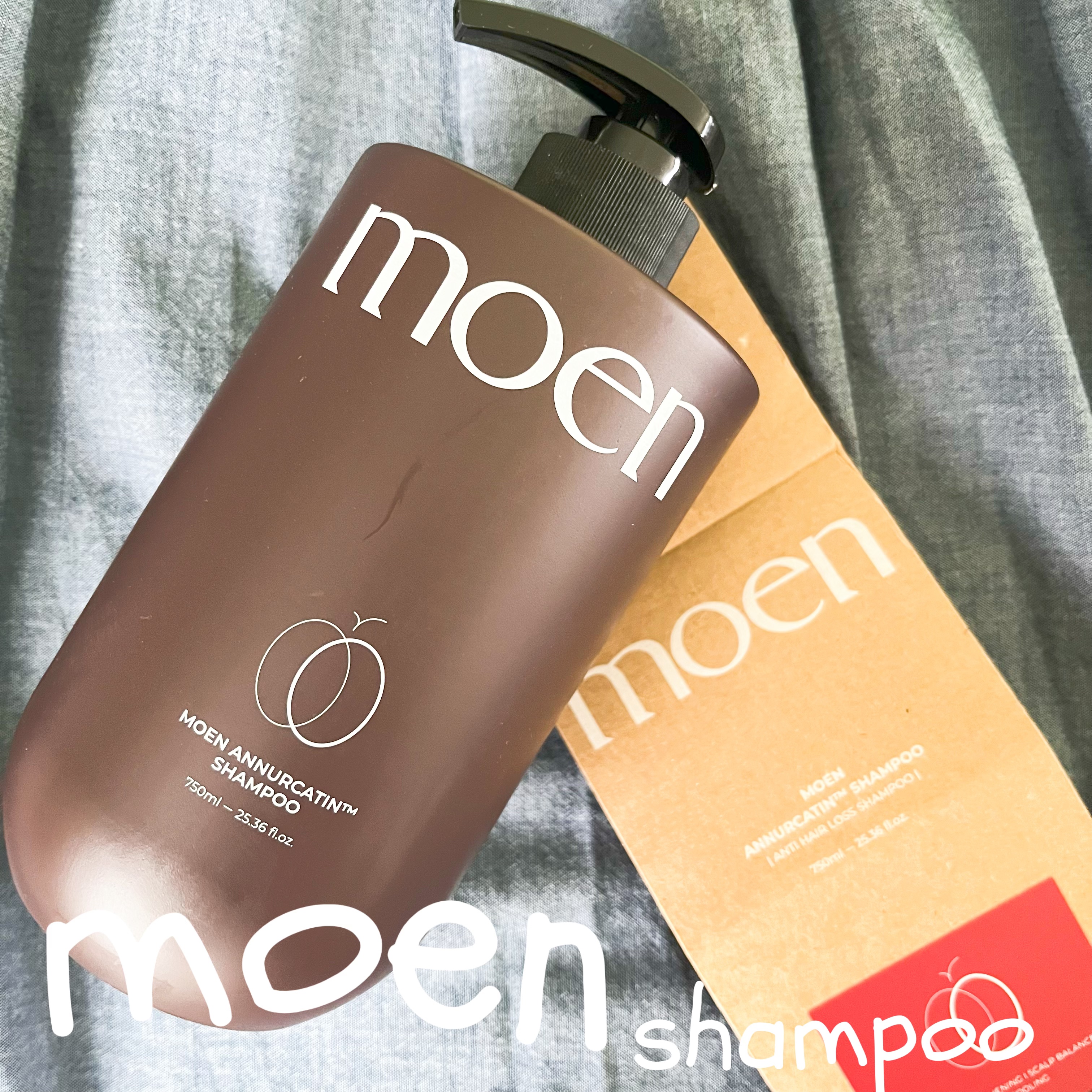 モエブ アヌカチン シャンプー/トリートメント/moev/市販シャンプーを使ったクチコミ（1枚目）