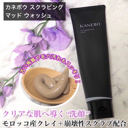 スクラビング マッド ウォッシュ/KANEBO/洗顔フォームを使ったクチコミ(1枚目)