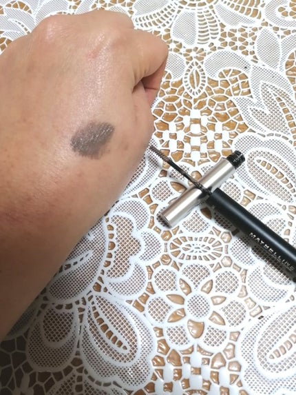 ブロウインク カラーティントデュオ 01 クールアッシュブラウン/MAYBELLINE NEW YORK/眉ティントを使ったクチコミ(3枚目)