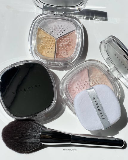 ステイフィクサーマルチカラーパウダー/wakemake/ルースパウダーを使ったクチコミ(2枚目)