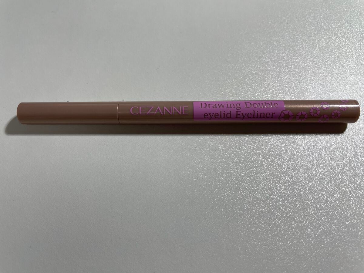 描くふたえアイライナー/CEZANNE/リキッドアイライナーを使ったクチコミ(1枚目)