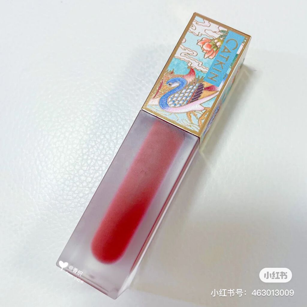 桃源 リキッドリップスティックマット/CATKIN/口紅を使ったクチコミ(1枚目)