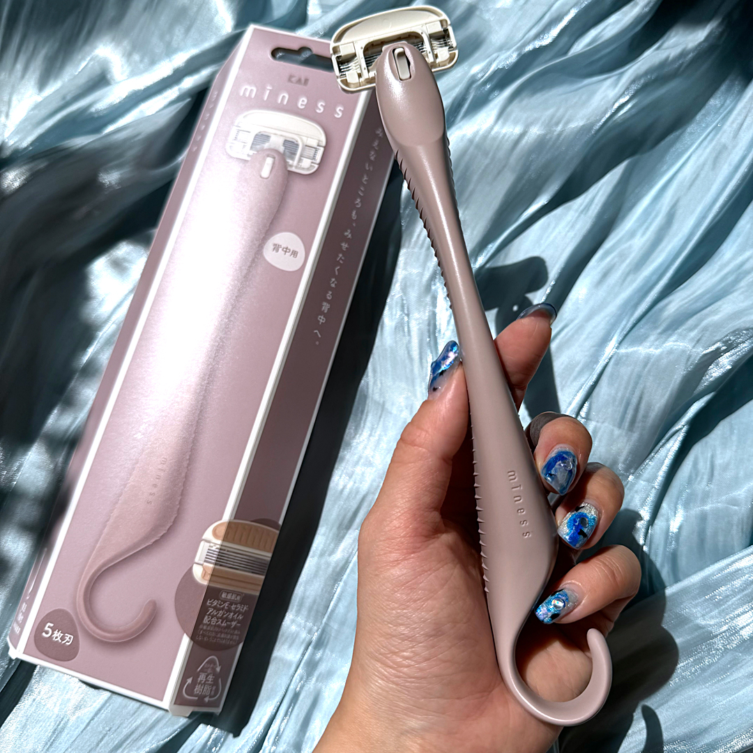 miness ボディ用カミソリ 替刃2個付/貝印/シェーバーを使ったクチコミ（3枚目）