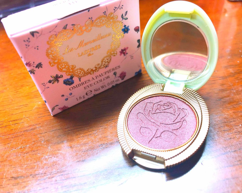 アイカラー/レ・メルヴェイユーズ ラデュレ/単色アイシャドウを使ったクチコミ(1枚目)