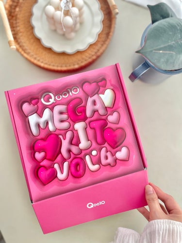 🎁この豪華なQoo10 MEGA KIT vol.4 貰えちゃう
プレゼントキャンペーン実施中✨

さらに！
20%もポイントバックされる！
超お得なメガポ開催中🚩✨

ということで…
私のオススメ3品