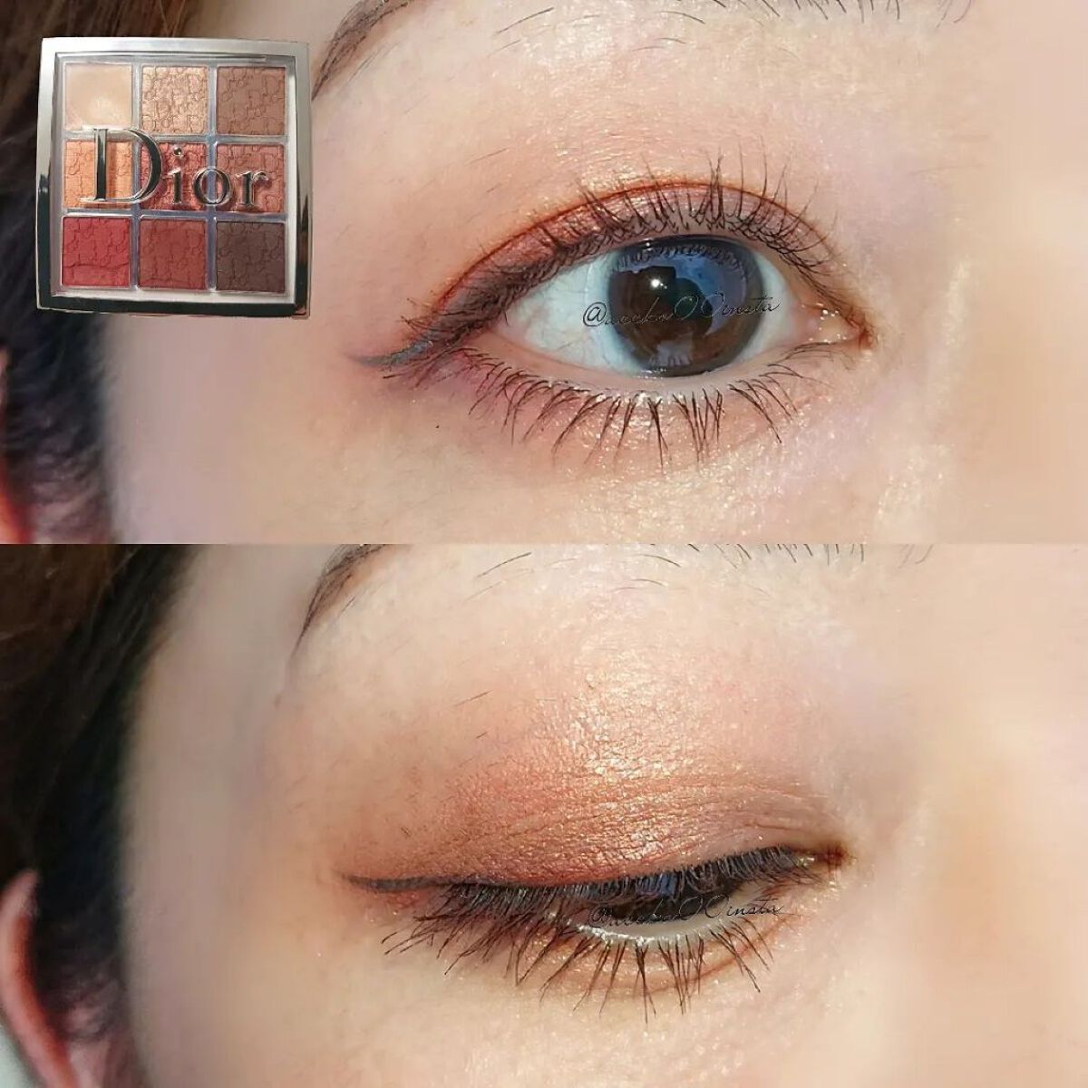 メタリックライナー/LUNASOL/リキッドアイライナーを使ったクチコミ（1枚目）