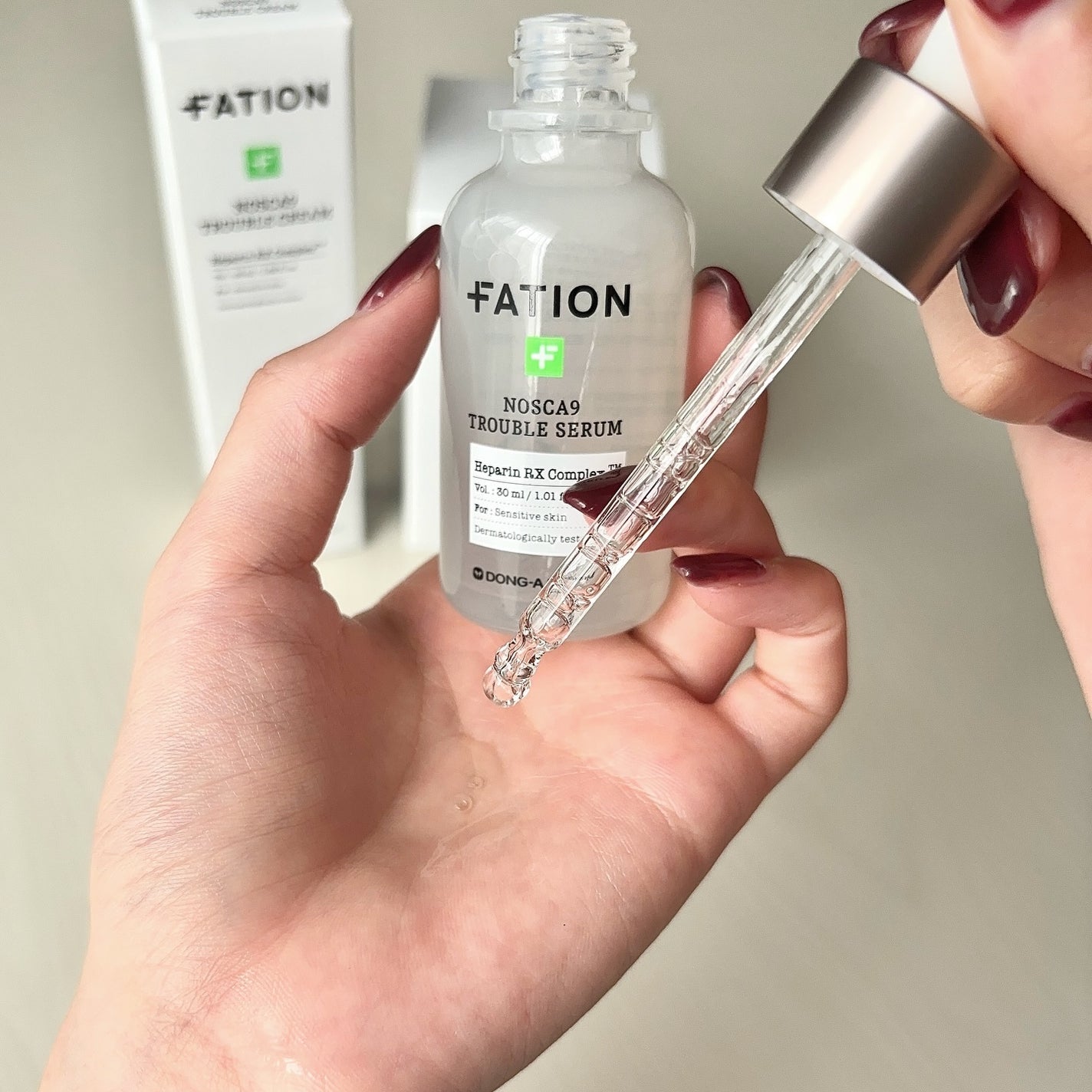 ノスカナイン トラブル セラム/FATION/美容液を使ったクチコミ(2枚目)