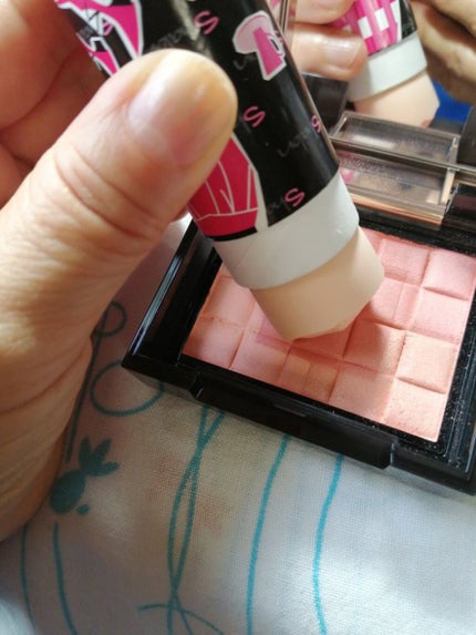 チーク&フェイスパフ/シャロン/パフ・スポンジを使ったクチコミ(8枚目)