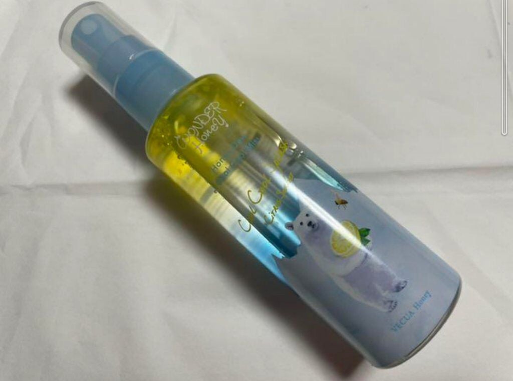 ワンダーハニー 爽快クールクールミスト/VECUA Honey/ボディローションを使ったクチコミ(1枚目)