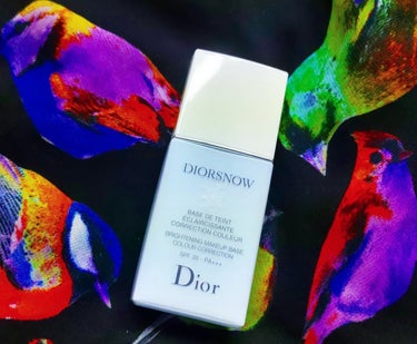 スノー メイクアップ ベース UV35 SPF35／PA+++ ブルー シェード/Dior/化粧下地を使ったクチコミ（1枚目）