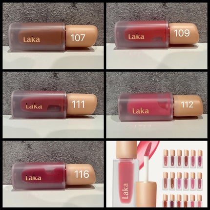 フルーティーグラムティント/Laka/リップティントを使ったクチコミ(2枚目)