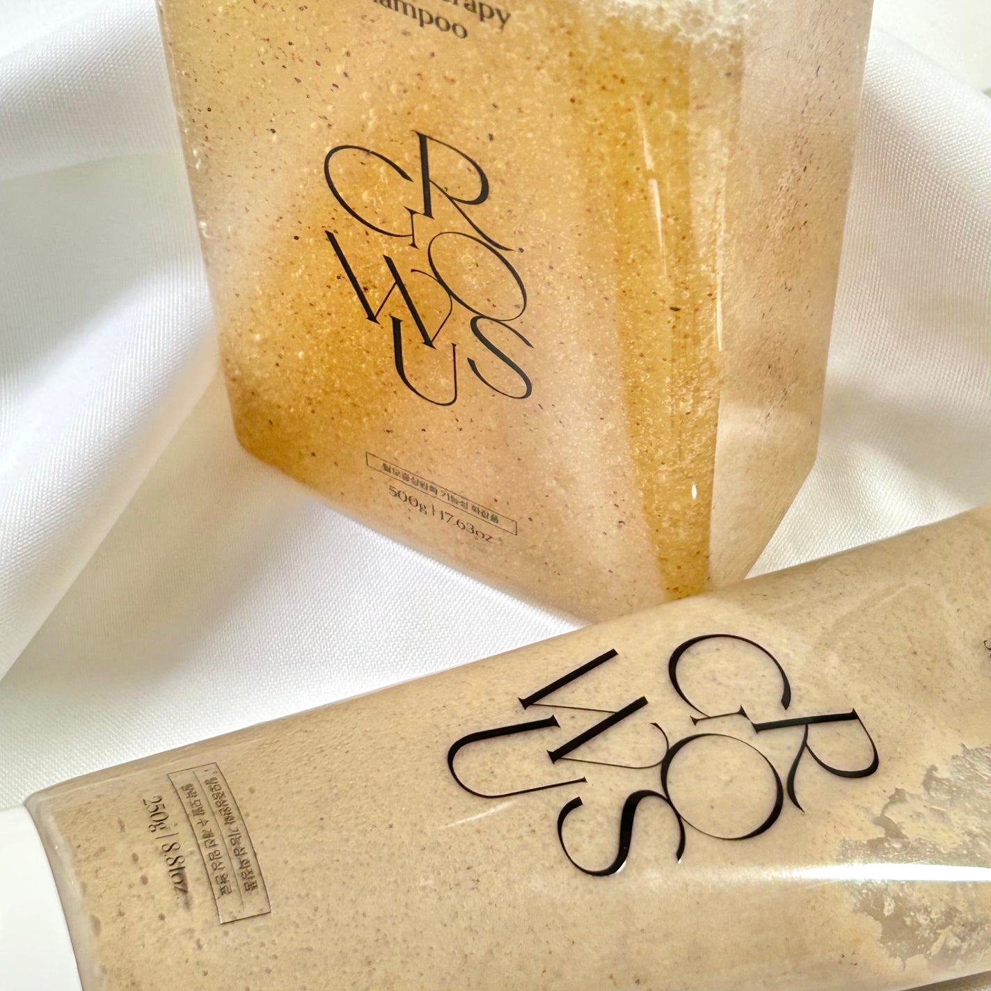 シーソルトセラピースカルプスケーラー/GROWUS/ヘッドスクラブを使ったクチコミ(2枚目)