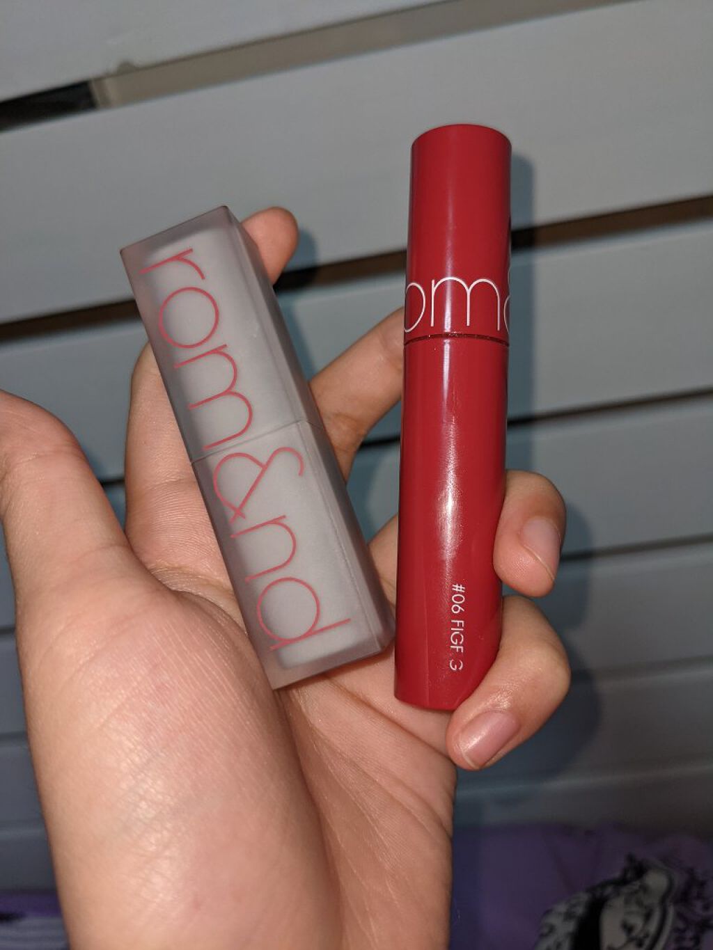 ゼロマットリップスティック/rom&nd/口紅を使ったクチコミ（1枚目）