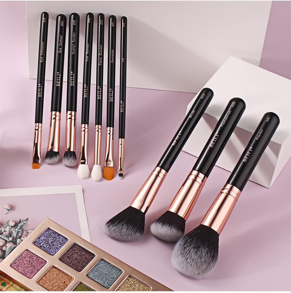 BEILI-OFFICIAL on LIPS 「BEILI高級繊維毛を使用した敏感肌に適したスーパーソフトメイ..」(3枚目)