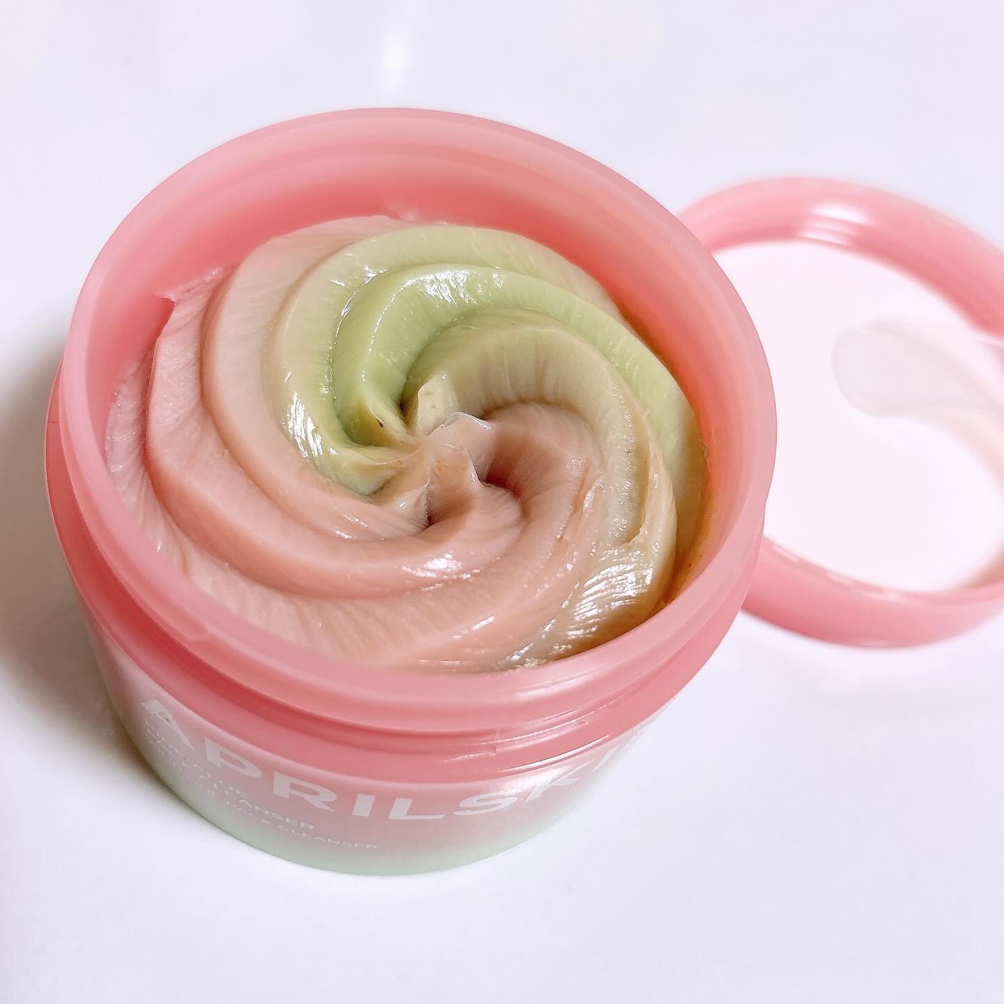 ピンクアロエメレンゲクレンザー/APRILSKIN/その他洗顔料を使ったクチコミ（3枚目）