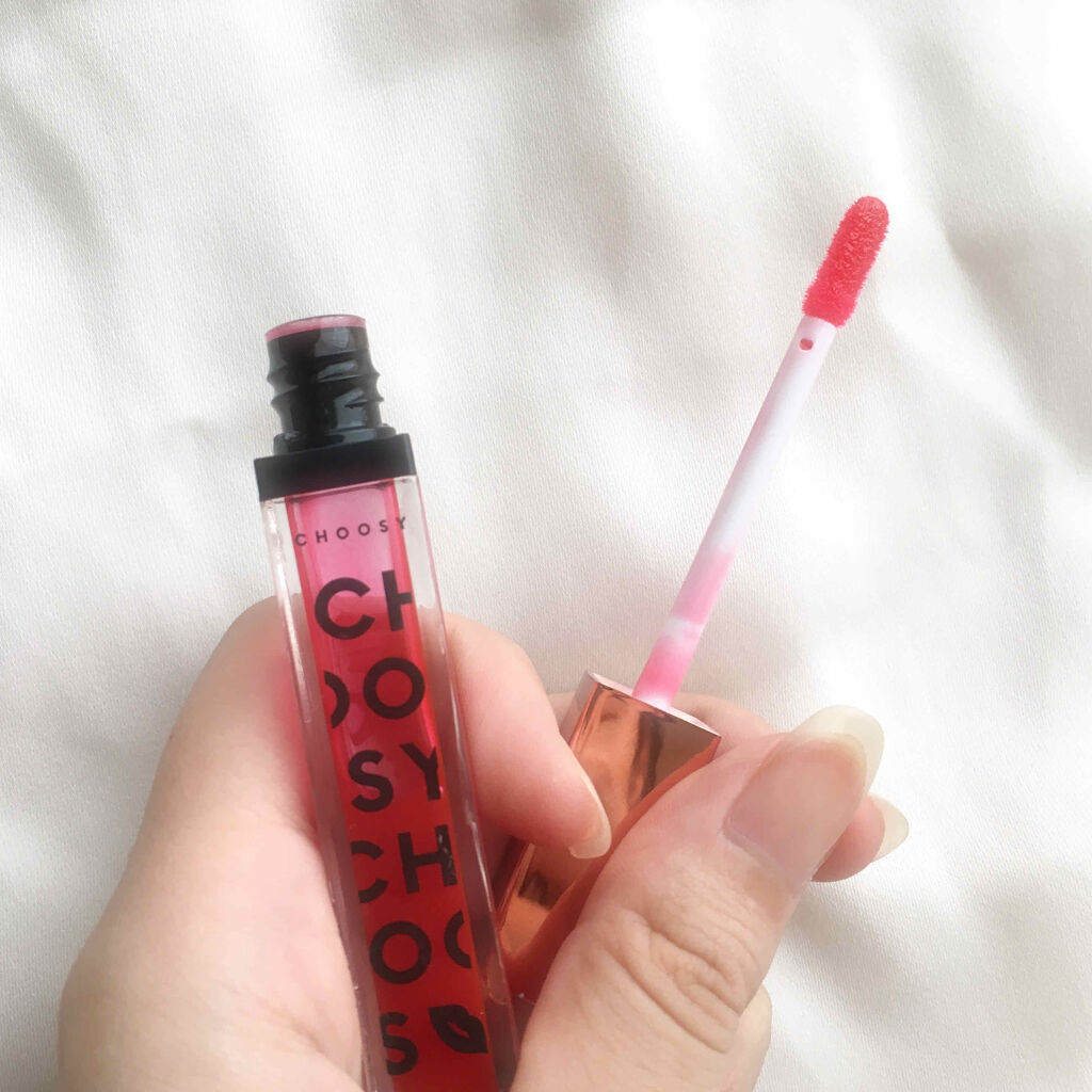 プランプカラーリップ/CHOOSY/リップグロスを使ったクチコミ（3枚目）