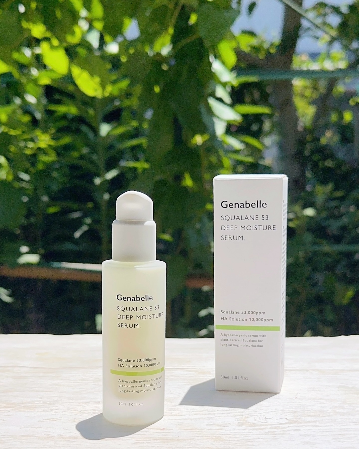 スクワラン53ディープモイスチャーセラム/Genabelle/美容液を使ったクチコミ（1枚目）