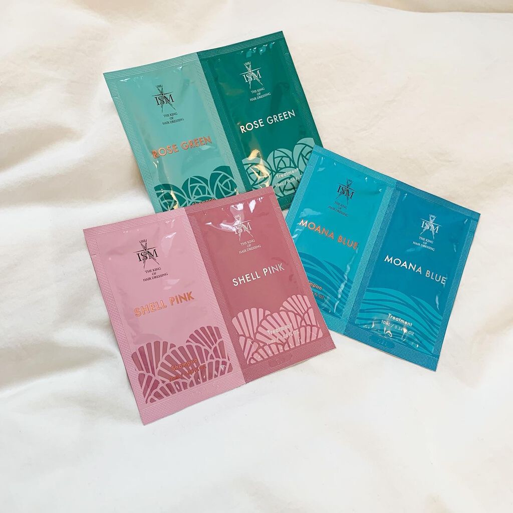 ROSE GREEN シャンプー／トリートメント トライアルパック/ISM/市販シャンプーを使ったクチコミ（1枚目）