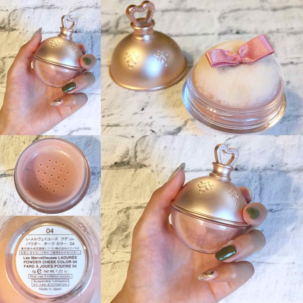 パウダー チーク カラー/レ・メルヴェイユーズ ラデュレ/パウダーチークを使ったクチコミ(1枚目)