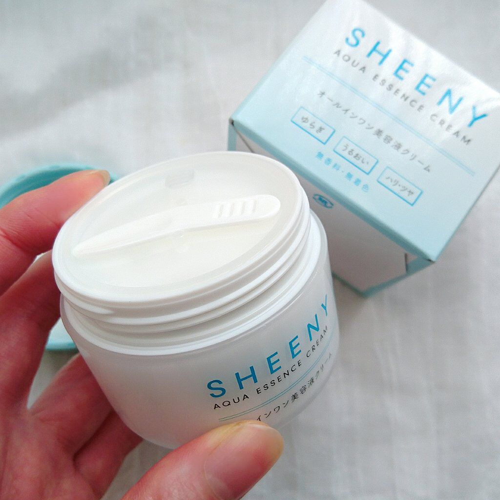 アクアエッセンスクリーム/SHEENY/フェイスクリームを使ったクチコミ(4枚目)