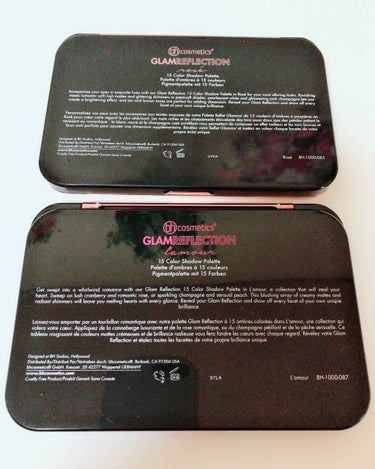 Glam Reflection Rosé 15 Color Shadow Palette/bh cosmetics/アイシャドウパレットを使ったクチコミ（2枚目）