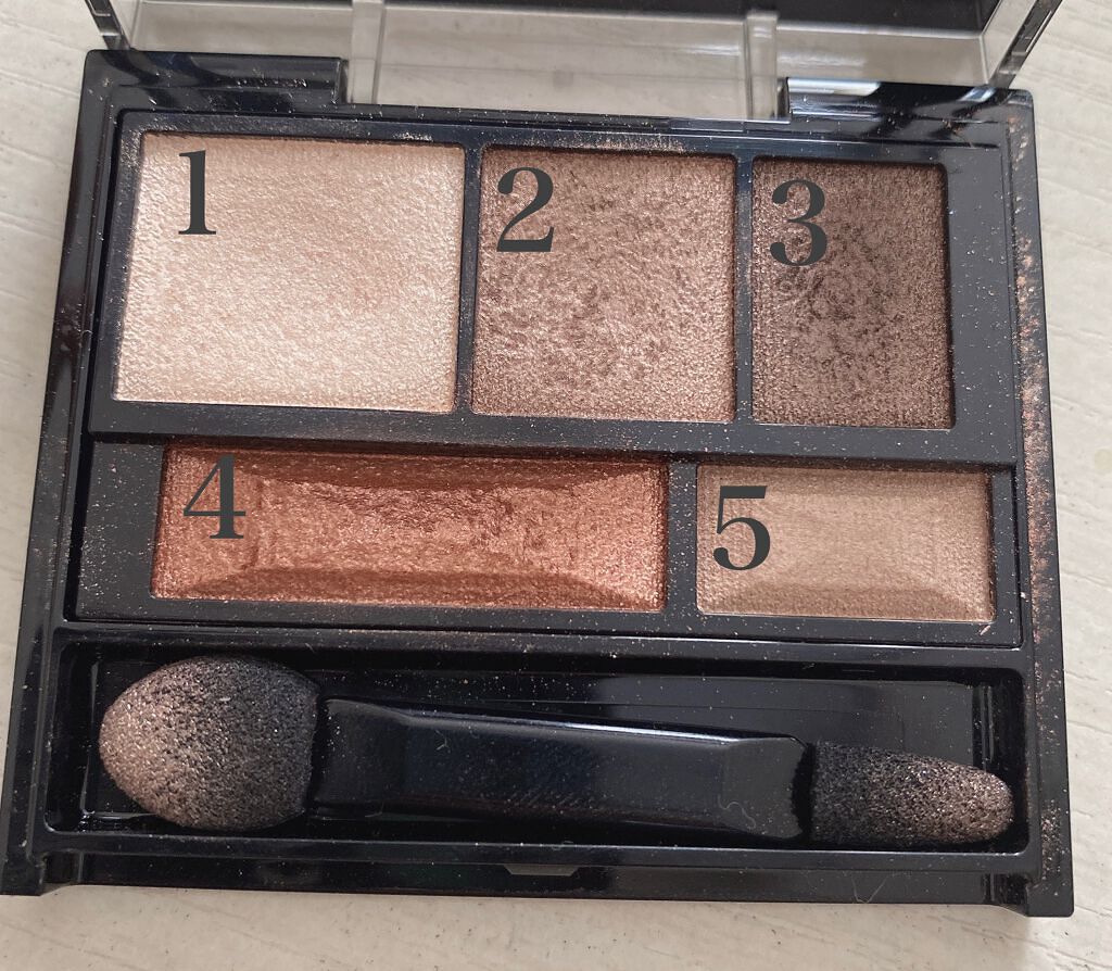 ブラウンシェードアイズ/KATE/アイシャドウパレットを使ったクチコミ(4枚目)