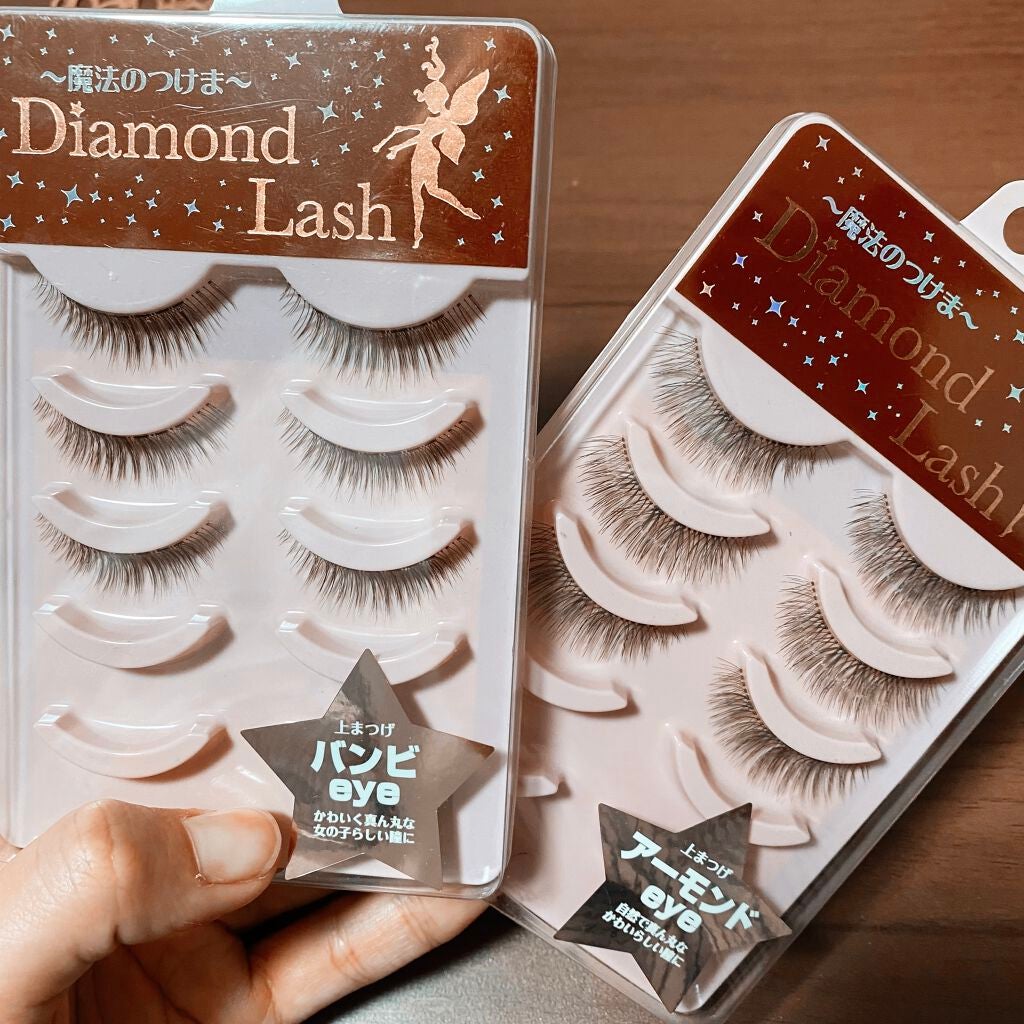 D-UP・Diamond Lashのつけまつげを使った口コミ -『ダイヤモンド