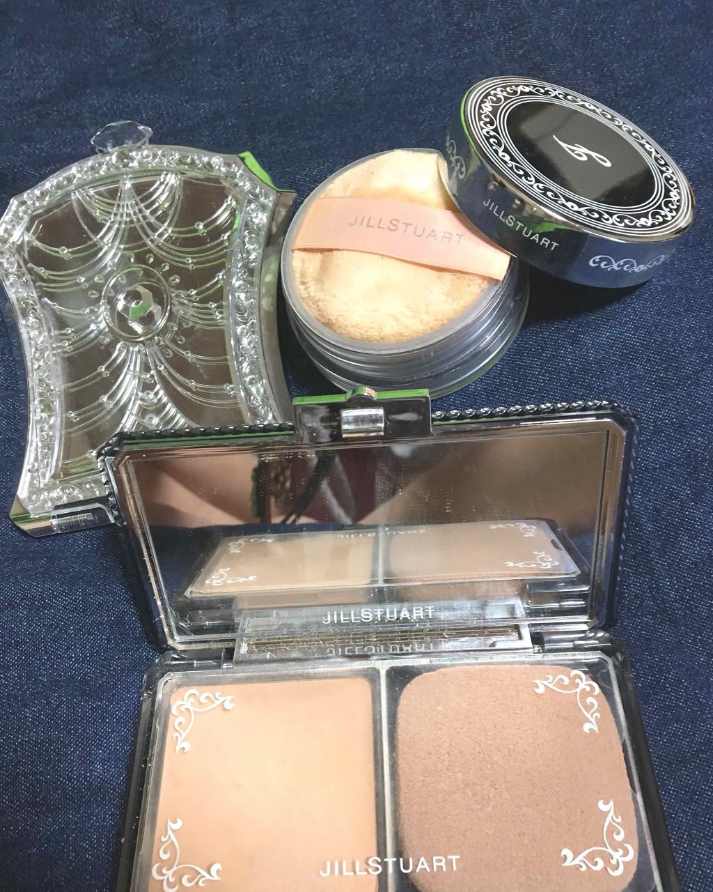 エヴァーラスティングシルク パウダーファンデーション クリスタルパーフェクション/JILL STUART/パウダーファンデーションを使ったクチコミ（2枚目）