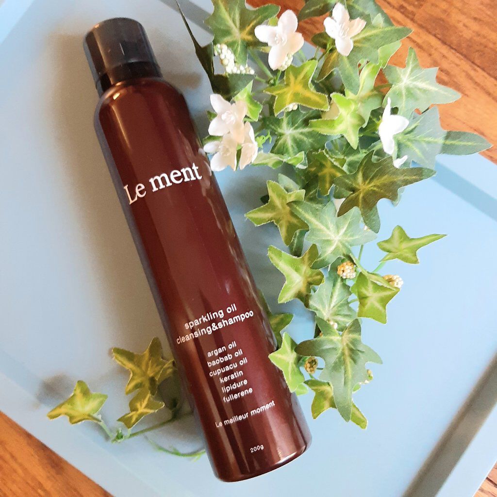 ルメント スパークリングオイル クレンジング&シャンプー/Le ment/市販シャンプーを使ったクチコミ(1枚目)