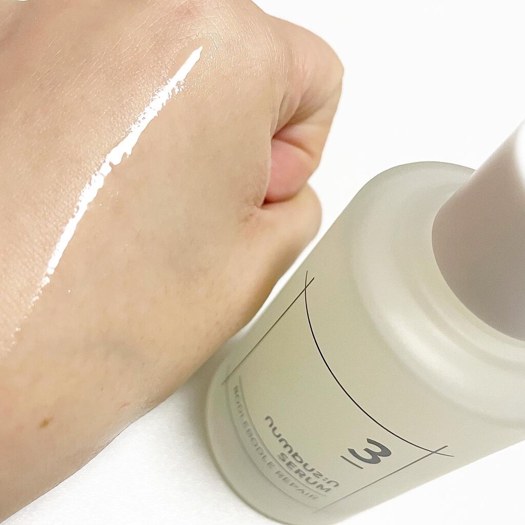 3番 すべすべキメケアセラム/numbuzin/美容液を使ったクチコミ(5枚目)