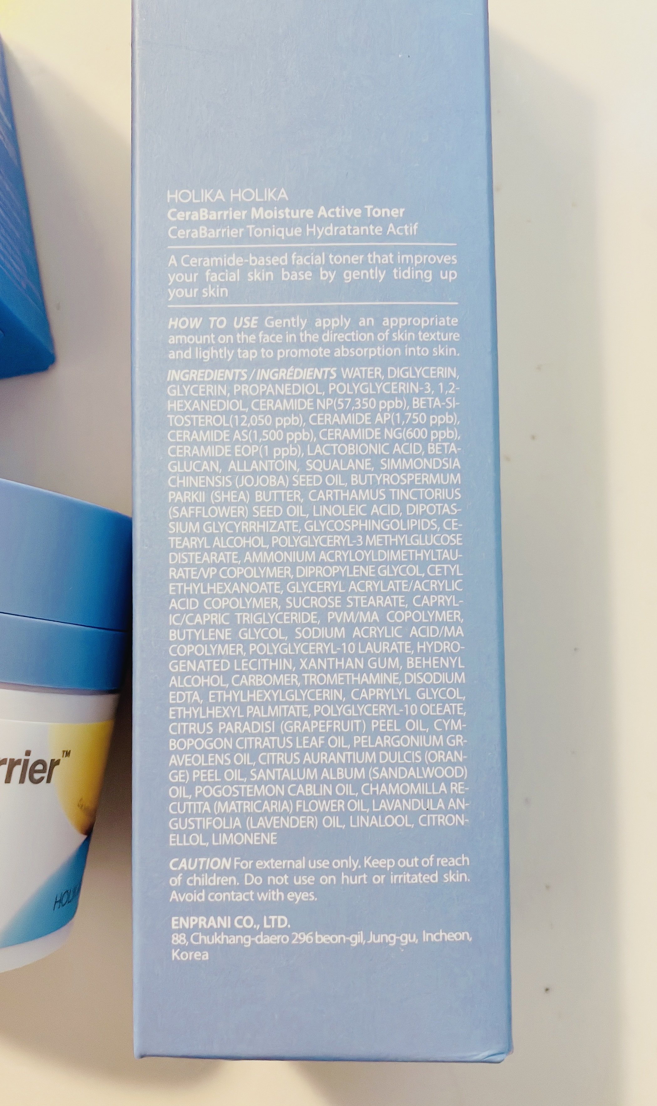 セラバリア　モイスチャーアクティブ　トナー /HOLIKA HOLIKA/化粧水を使ったクチコミ（3枚目）