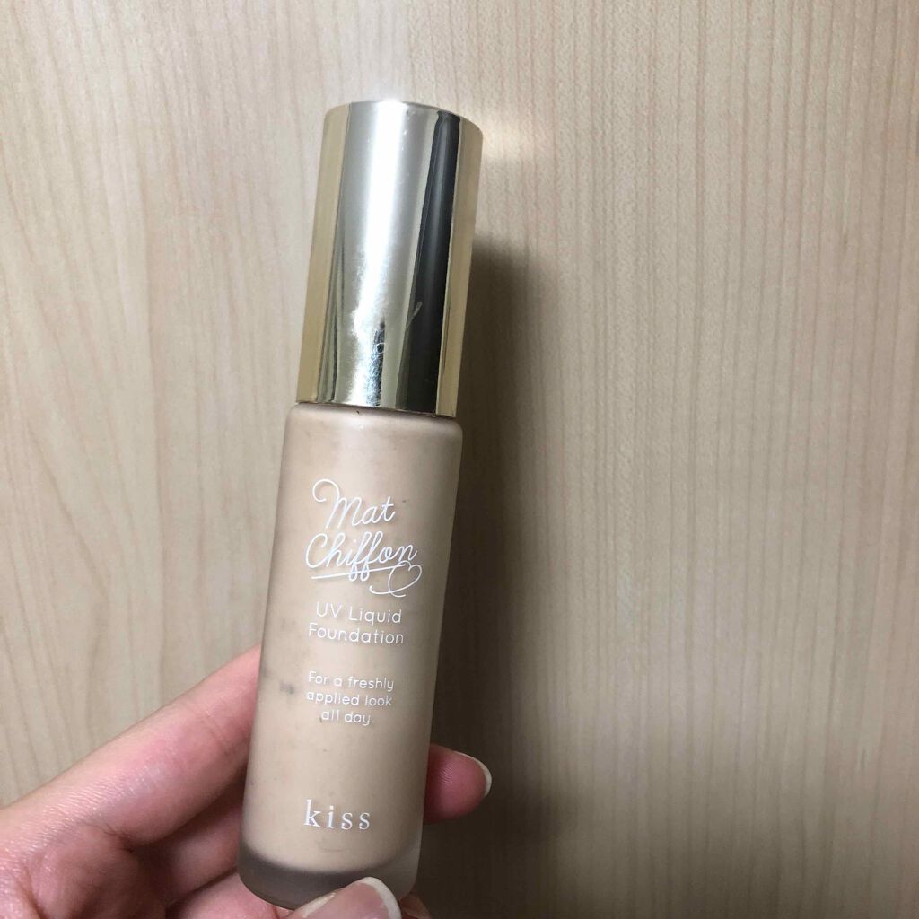マットシフォン UVリキッドファンデ/KiSS/リキッドファンデーションを使ったクチコミ(1枚目)