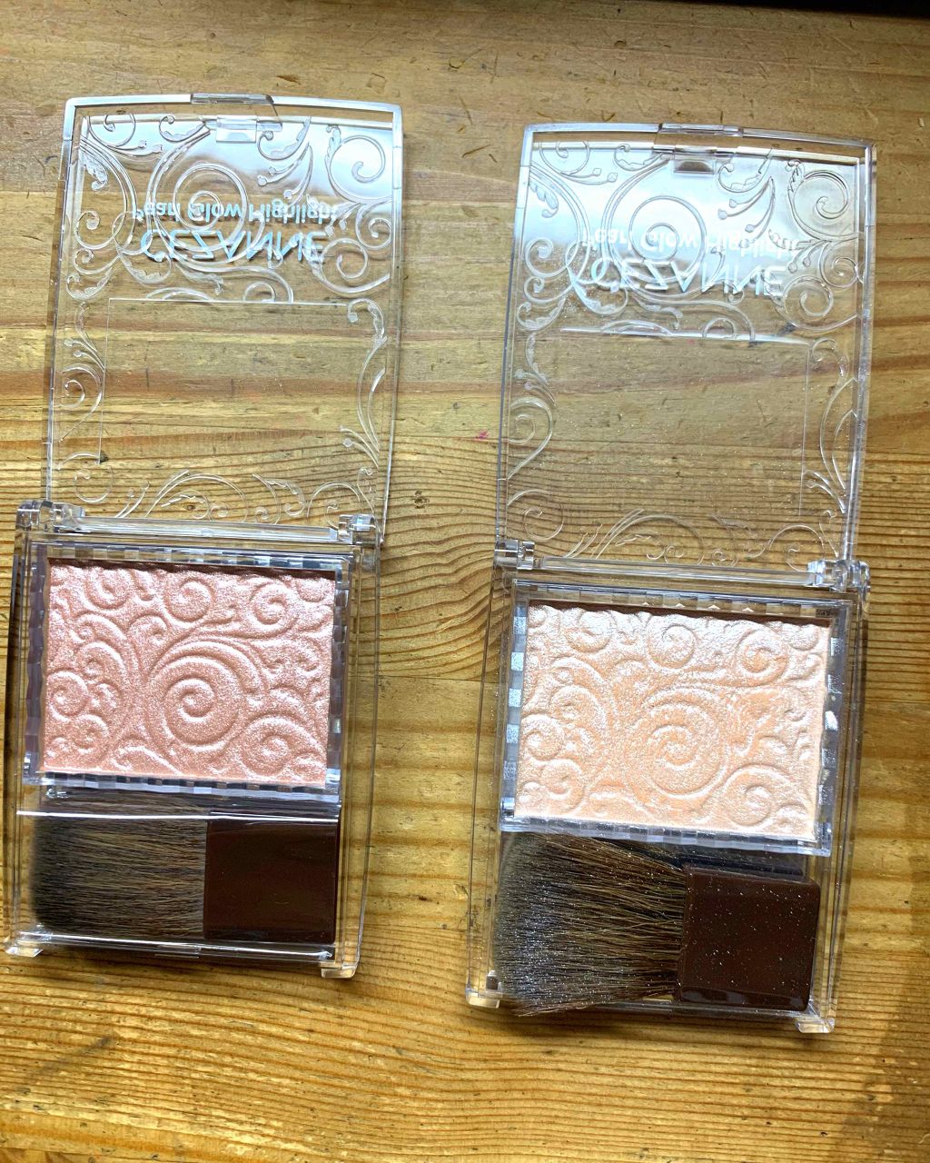 パールグロウハイライト/CEZANNE/パウダーハイライトを使ったクチコミ(1枚目)