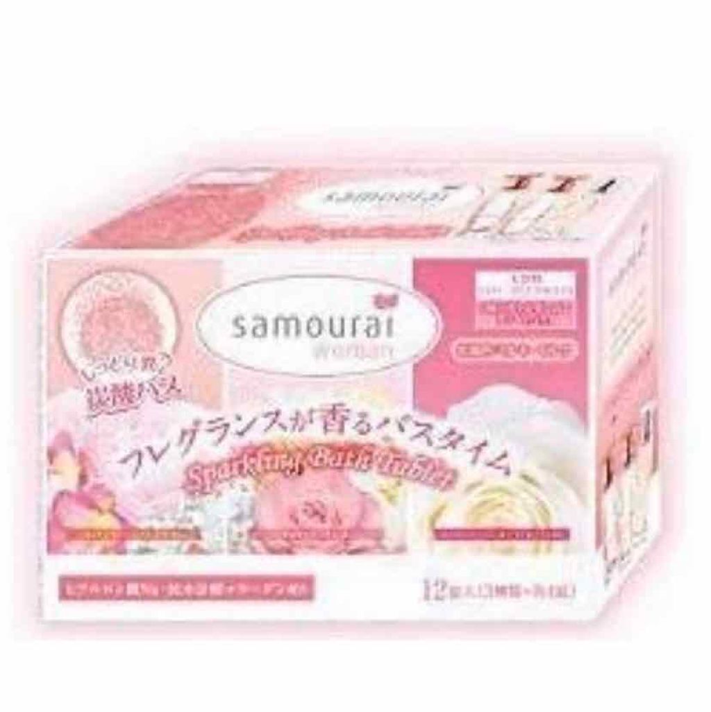 サムライウーマン スパークリングバスタブレット/サムライウーマン/炭酸系入浴剤を使ったクチコミ(1枚目)
