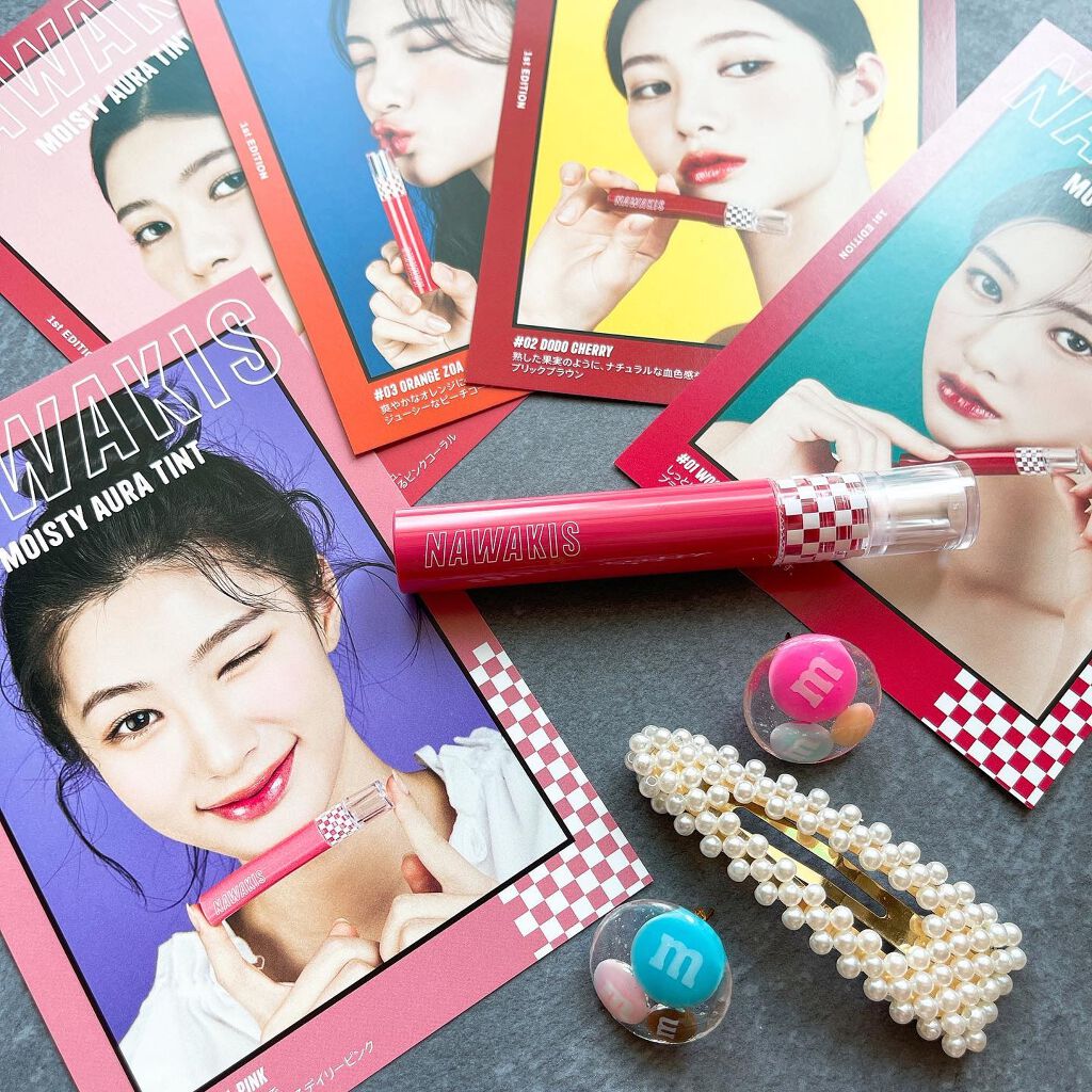 NAWAKIS MOISTY AURA TINT/NAWAKIS/口紅を使ったクチコミ(2枚目)