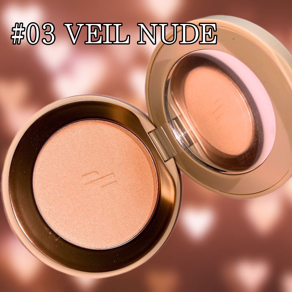 ドットオンムード グロウブラッシュ/Heart Percent/パウダーチークを使ったクチコミ(3枚目)