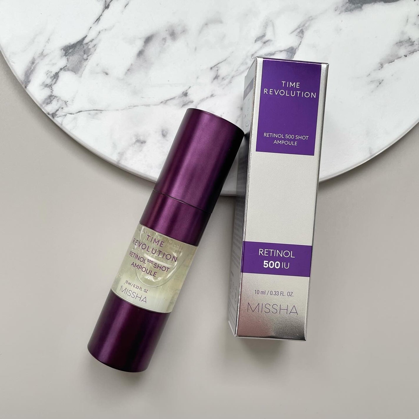 ミシャ タイムレボリューション レチ500ショット美容液/MISSHA/美容液を使ったクチコミ(5枚目)