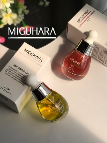 Ultra Whitening Perfect Ampoule/MIGUHARA/美容液を使ったクチコミ（1枚目）