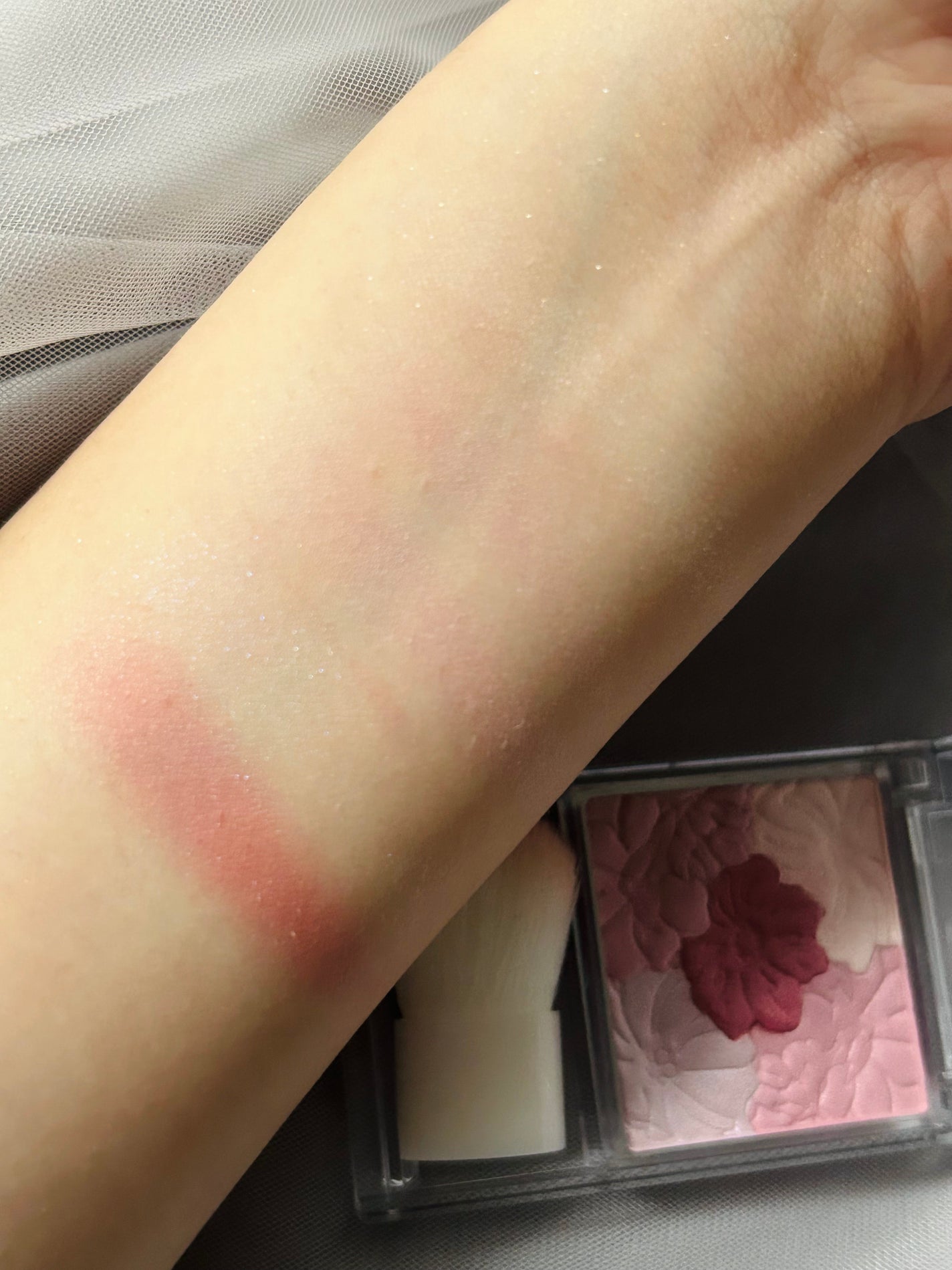 グロウフルールチークス/キャンメイク/パウダーチークを使ったクチコミ(2枚目)