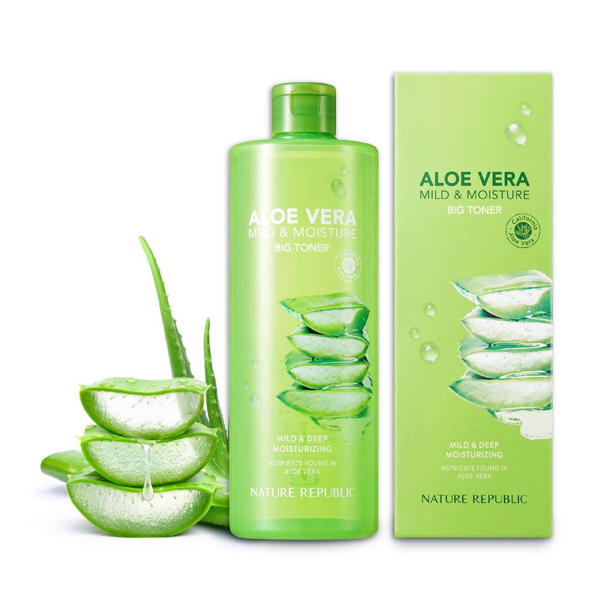 マイルド&モイスチャー アロエビッグトナー ネイチャーリパブリック