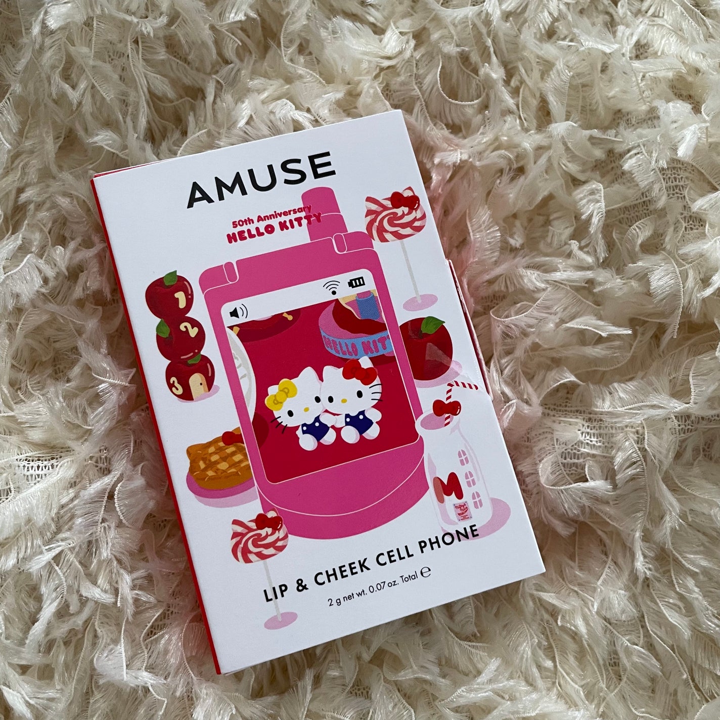 リップ&チークセルフォン/AMUSE/口紅を使ったクチコミ(8枚目)