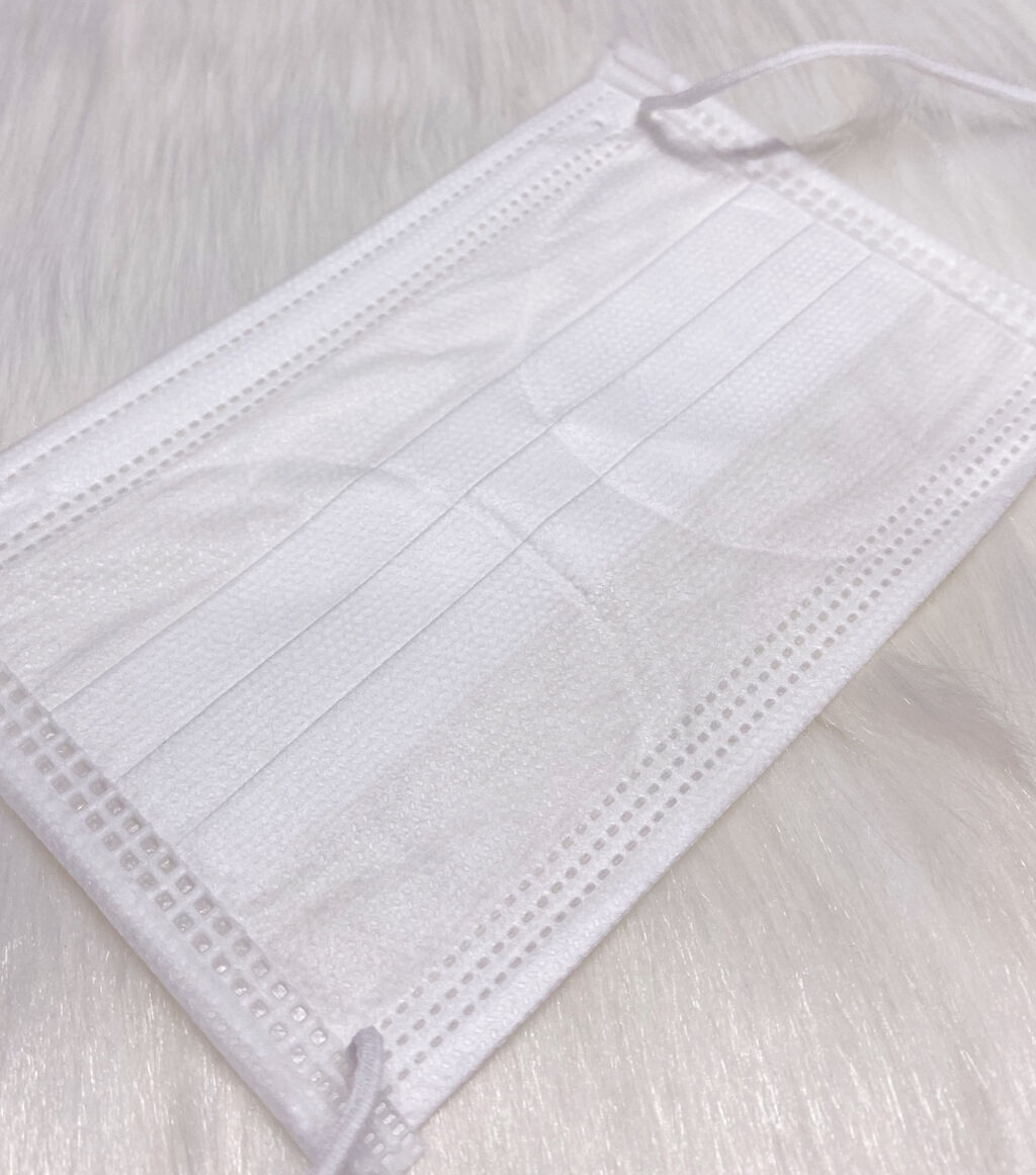 不織布マスク/DAISO/マスクを使ったクチコミ（2枚目）