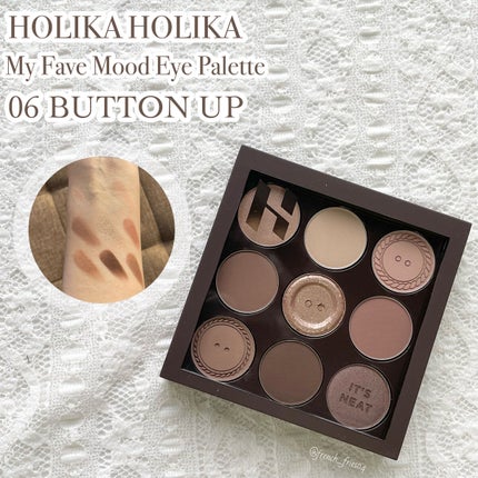 マイフェイブムードアイパレット 9カラー/HOLIKA HOLIKA/アイシャドウパレットを使ったクチコミ(1枚目)