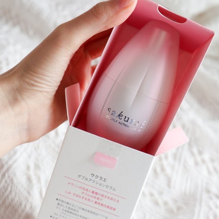 ダブルアクションセラム/サクラエ(sakuraé)/美容液を使ったクチコミ(3枚目)